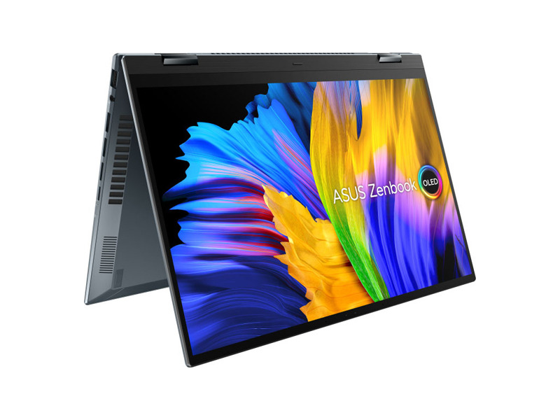 90NB0V41-M00780  Ноутбук ASUS Zenbook 14 Flip OLED Q4 UP5401EA-KN044T Core i5-1135G7/ 8Gb/ 512GB SSD/ 14, 0 Touch OLED WQXGA+ (2880 x 1800)/ Intel Iris Xe/ WiFi6/ Windows 11 Home/ 1.4Kg/ 2
