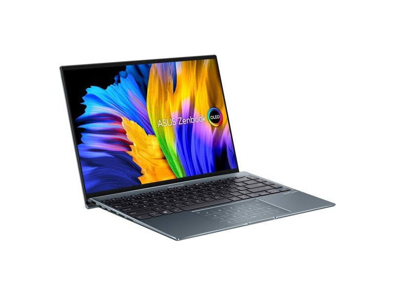 90NB0UQ1-M005H0  Ноутбук Asus UX5401EA-KN146W Touch +Sleeve+cable 14''(2880x1800 OLED 16:10)/ Touch/ Intel Core i5 1135G7(2.4Ghz)/ 8192Mb/ 512PCISSDGb/ noDVD/ Int:Intel Iris Xe Graphics/ Cam/ BT/ WiFi/ 1.4kg/ Pine Grey/ W11 + Support NumberPad