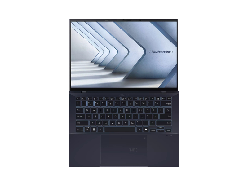 90NX05W1-M01LZ0  Ноутбук ASUS B9403CVAR-KM1220X / 14''(2880x1800)/ Intel Core 7 150U(1.8Ghz)/ 32GB/ 1TB SSD/ noDVD/ Int:shared/ Cam/ BT/ WiFi/ Star Black/ Win11Pro/ 2x Thunderbolt 4/ / USB/ HDMI/ micro HDMI 1