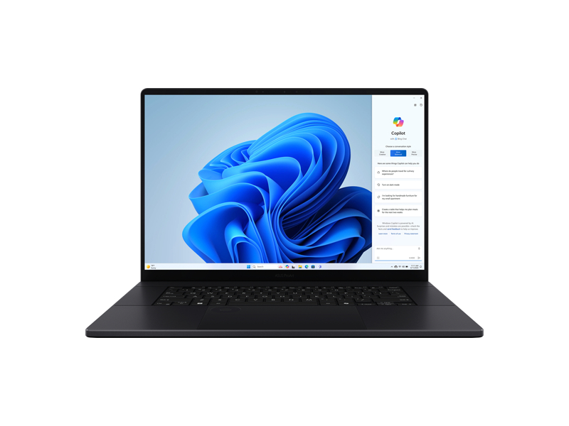 90NB1411-M004Z0 Ноутбук ASUS ProArt P16 H7606WV-ME098X 16''/ (3840x2400 OLED)/ AMD RyzenAI 9 HX 370(2GHz)/ 32768MB/ 2TBSSD/ noDVD/ nVidia GeForce RTX4060(8192MB)/ Cam/ BT/ WiFi/ Nano Black/ Win11Pro/ USB/ RJ45