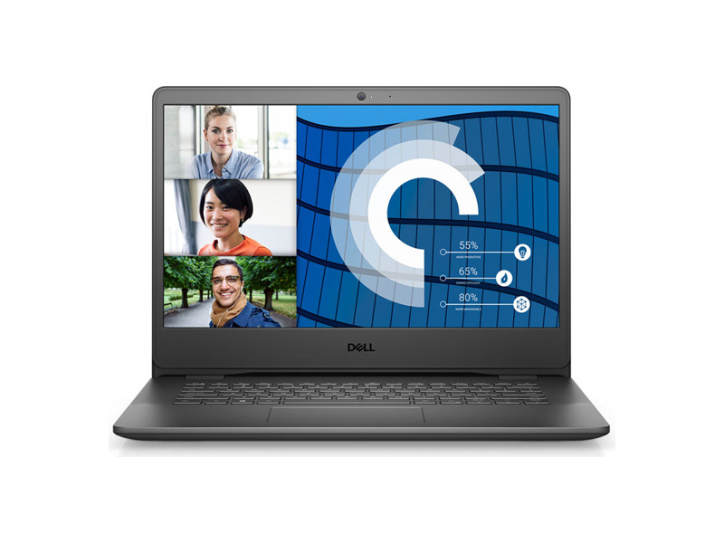 3400-4503  Ноутбук DELL Vostro 3400 Core i3-1115G4 14.0'' FHD A-G Narrow Border WVA 8Gx1 256GB SSD Intel UHD 3C (42WHr) 1y Win 11 Home Black 1, 75kg