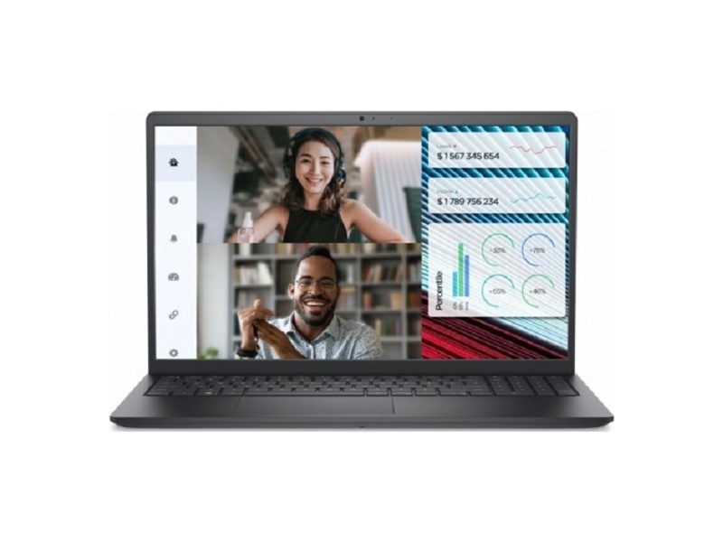 G2G-CCDEL1135D504  Ноутбук Dell Vostro 3520 15.6''(1920x1080 (матовый))/ Intel Core i5 1235U(1.3Ghz)/ 8192Mb/ 512SSDGb/ noDVD/ Int:Intel UHD Graphics/ Cam/ BT/ WiFi/ 1.9kg/ black/ Ubuntu + EN kbd 3pin