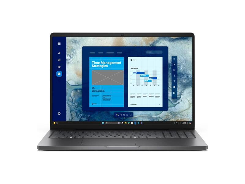 PRO16-7655  Ноутбук Dell Pro 16/ 16''/ Intel Ultra 7 255U/ 16GB/ 512GB SSD/ Intel Arc/ (1920x1200)/ Linux/ grey/ Wi-Fi/ BT/ CAM/ Thunderbolt/ 2xUSB/ USB-C/ HDMI/ RJ45
