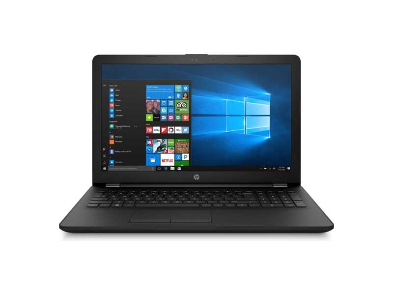 2GS28EA#ACB  Ноутбук HP Notebook HP 15-bs528ur/ Intel CORE I5-7200U/ 15.6 HD/ 4GB/ 1TB/ AMD RADEON 520 2GB/ DVD/ Windows 10/ JET BLACK 1