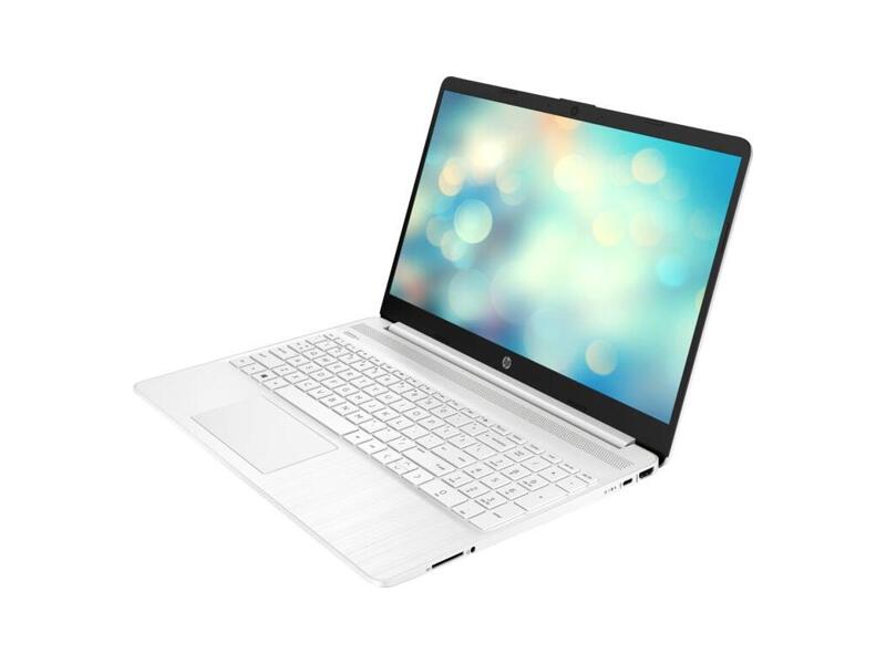 7A263EA  Ноутбук HP 15S-FQ5100NIA 15.6'' 1920x1080 Intel Core i3-1215U RAM 4Гб SSD 256Гб Intel UHD Graphics ENG/ RUS DOS белый 1.69 кг 7A263EA