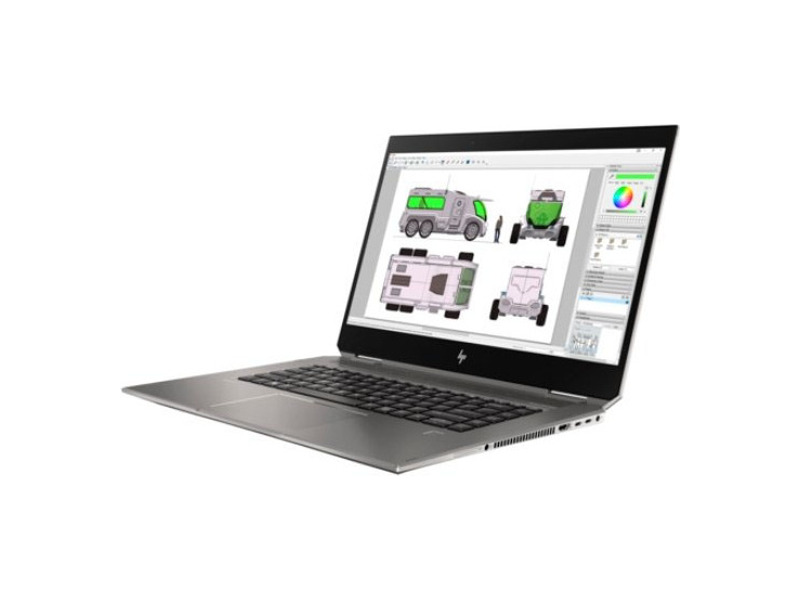 5UC06EA#ACB  Ноутбук HP ZBook 15 Studio x360 G5 Core i9-8950HK 2.9GHz, 15.6'' UHD (3840x2160) IPS DreamColor Touch GG4 AG, nVidia Quadro P2000 4Gb GDDR5, 16Gb DDR4(1), 512Gb SSD, 95, 6Wh, FPR, Pen, vPro, 2.3kg, 3y, Silver, Win10Pro