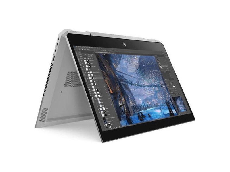 6TW47EA#ACB  Ноутбук HP ZBook 15 Studio x360 G5 Core i9-9880H 2.3GHz, 15.6'' UHD (3840x2160) IPS DreamColor Touch GG4 AG, nVidia Quadro P2000 4Gb GDDR5, 16Gb DDR4(1), 512Gb SSD, 95, 6Wh, FPR, Pen, vPro, 2.3kg, 3y, Silver, Win10Pro 1