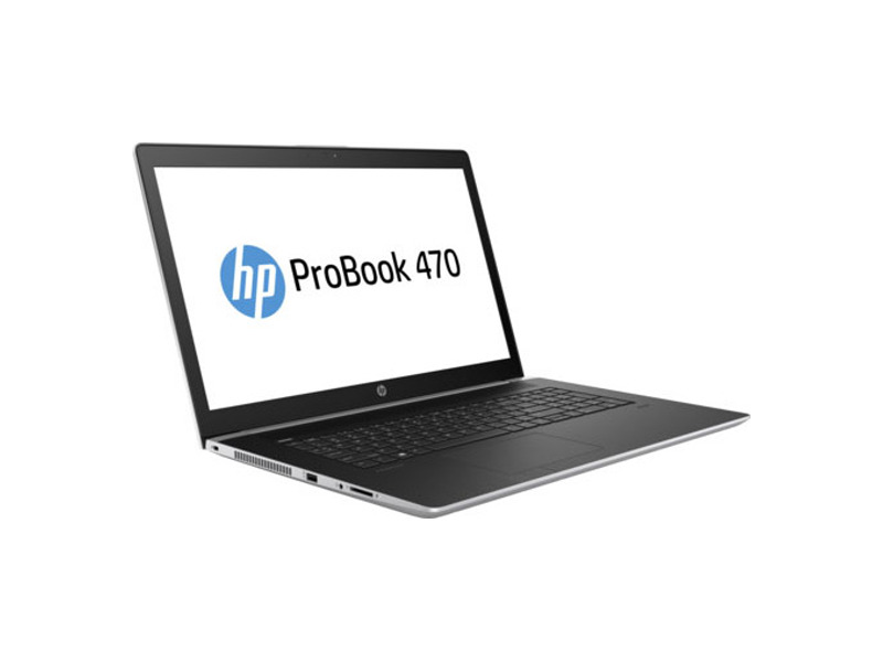 2VP93EA#ACB  Ноутбук HP ProBook 470 G5 Core i5-8250U 1.6GHz, 17.3'' HD+ (1600x900) AG, nVidia GeForce 930MX 2Gb DDR3, 8Gb DDR4(1), 256Gb SSD, 48Wh LL, FPR, 2.5kg, 1y, Silver, Win10Pro 3