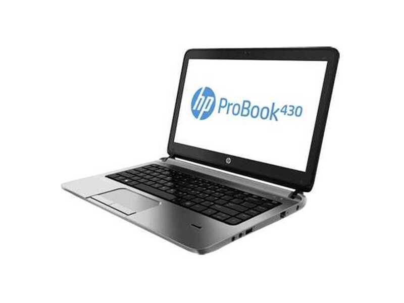 H0V12EA#ACB  Ноутбук HP ProBook 430 Core i3-4010U/ 13.3/ 4GB/ 500/ noDVD/ wifi/ BT4.0/ W8pro/ 4 cell 8, 5h/ 1, 5 kg/ grey 1