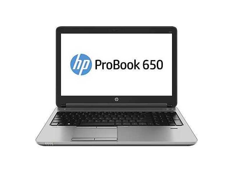 H5G75EA#ACB  Ноутбук HP ProBook 650 Core i5-4200M 15.6 4GB/ 500 PC UMA HM87 650 / 15.6 HD AG / i5-4200 / 4GB / 500GB 7200 / W8dgW7p64 / DVD+-RW / Webcam / kbd TP / Broadcom abgn 2x2 4