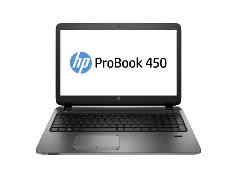 J4R94EA#ACB  Ноутбук HP ProBook 450 Core i3-4030U 15.6 4GB/ 500 PC UMA i3-4030U 450 / 15.6 HD AG / 4GB / 500GB 5400 / DOS / DVD+-RW / Webcam / kbd TP / Realtek bgn 1x1+BT / FPR / DIB 1
