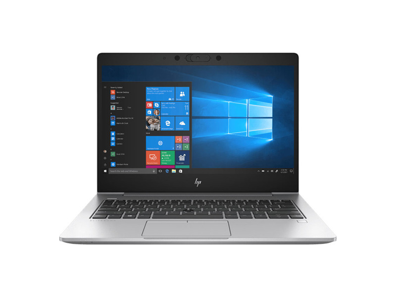 7KP09EA#ACB  Ноутбук HP EliteBook 830 G6 Core i7-8565U 1.8GHz, 13.3'' FHD (1920x1080) IPS AG IR ALS, 16Gb DDR4-2400(1), 512Gb SSD, 50Wh, FPS, 1.3kg, 3y, Silver, Win10Pro 2