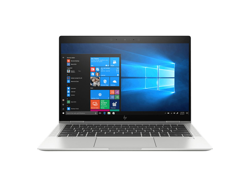 7KP70EA#ACB  Ноутбук HP EliteBook x360 1030 G4 Core i5-8265U 1.6GHz, 13.3'' FHD (1920x1080) Touch Sure View 1000cd GG5 AG, 8Gb LPDDR3-2133 Total, 512Gb SSD, 56Wh, FPS, Pen, 1.26kg, 3y, Silver, Win10Pro 2