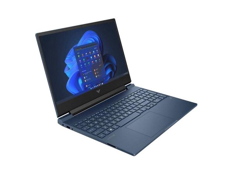 9T9R8UA Ноутбук HP Victus 15-fa0033dx 15.6''/ Intel Core i5 12450H/ 8GB/ 512GB SSD/ NVIDIA GeForce RTX 3050/ IPS FHD (1920x1080)/ Windows 11 Home/ blue/ WiFi / BT/ Cam/ 3xUSB/ HDMI