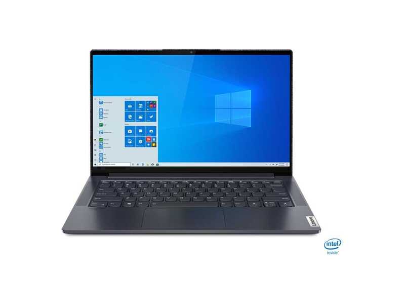82A3004PRU  Ноутбук Lenovo Yoga Slim7 14ITL05 14''(1920x1080)/ Intel Core i5 1135G7(2.4Ghz)/ 16384Mb/ 512SSDGb/ noDVD/ Int:Intel Iris Xe Graphics/ Cam/ BT/ WiFi/ 60WHr/ 1.4kg/ grey/ W10