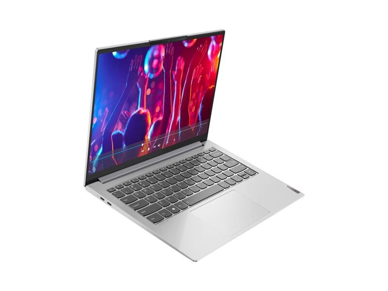 82NC00DDRK  Ноутбук Lenovo Yoga Slim 7 Pro 14IHU5 14''(2240x1400 IPS)/ Intel Core i7 11370H(3.3Ghz)/ 16384Mb/ 512SSDGb/ noDVD/ Int:Intel Iris Xe Graphics/ Cam/ BT/ WiFi/ 61WHr/ 1.3kg/ silver/ Win11Home + 65W, RU kbd