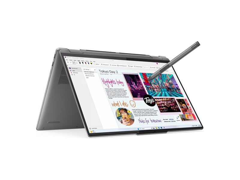 83DM0006US  Ноутбук Lenovo Yoga 7 2-in-1/ 16''/ AMD Ryzen 7 8840HS/ 16GB/ 512GB SSD/ AMD Radeon 780M/ (1920x1200)/ Win11Artic/ Grey/ 2xUSB/ 2xUSB-C/ HDMI 1