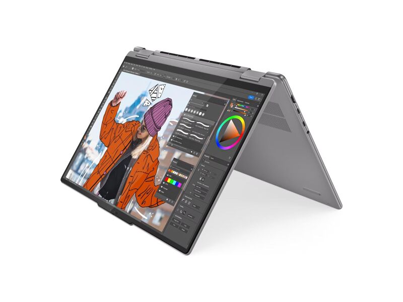 83DM0006US  Ноутбук Lenovo Yoga 7 2-in-1/ 16''/ AMD Ryzen 7 8840HS/ 16GB/ 512GB SSD/ AMD Radeon 780M/ (1920x1200)/ Win11Artic/ Grey/ 2xUSB/ 2xUSB-C/ HDMI 3