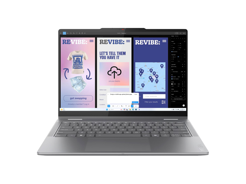 83JQ00D0SA  Ноутбук Lenovo Yoga 7 2-in-1 14ILL10/ 14''/ Intel Ultra 5 226V/ 16GB/ 512GB SSD/ Intel Arc 130V/ (1920x1200)/ Win11Pro/ grey/ Wi-Fi/ BT/ CAM/ 2xThunderbolt/ 2xUSB/ HDMI