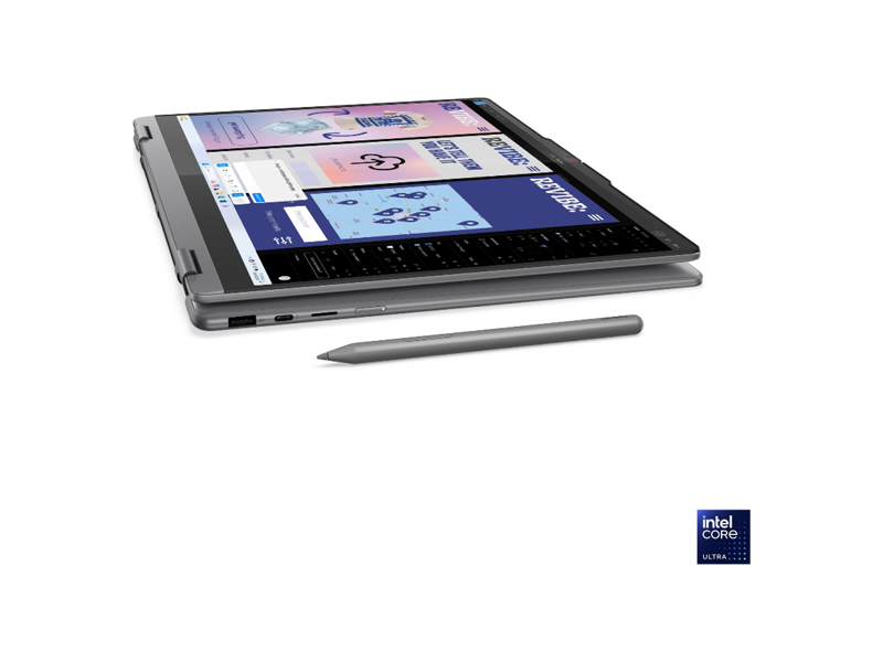 83JT0028RK  Ноутбук Lenovo Yoga 7 16ILL10/ 16''/ Intel Ultra 7 256V/ 16GB/ 1TB SSD/ Intel Arc 140V/ (2880x1800)/ DOS/ grey/ Wi-Fi/ BT/ CAM/ USB/ 2xUSB-C/ HDMI 2