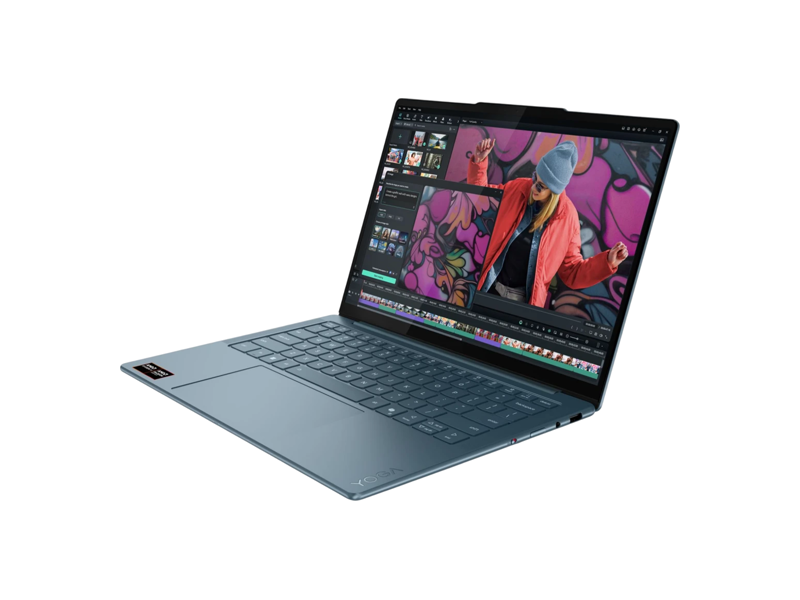 83JY000ARK  Ноутбук Lenovo Yoga Slim 7 14AKP10/ 14''/ AMD Ryzen AI 7 350/ 32GB/ 1TB SSD/ AMD Radeon 860M/ (2880x1800)/ Win11Home/ tidal teal/ Wi-Fi/ BT/ CAM/ USB/ 2xUSB-C/ HDMI