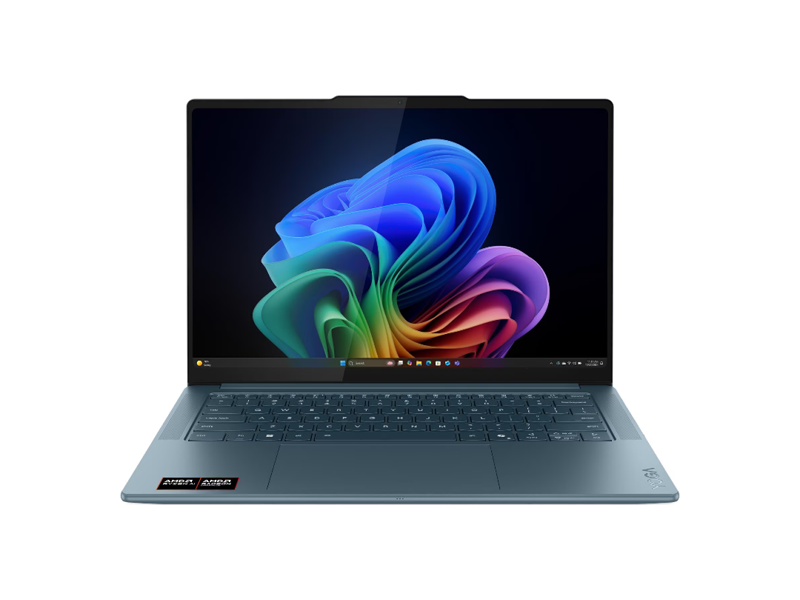 83LX000RRK  Ноутбук Lenovo Yoga Pro 7 14ASP10/ 14.5''/ AMD Ryzen AI 9 365/ 32GB/ 1TB SSD/ AMD Radeon 880M/ (2944x1840)/ DOS/ turquoise/ Wi-Fi/ BT/ CAM/ 2xUSB/ 2xUSB-C/ HDMI