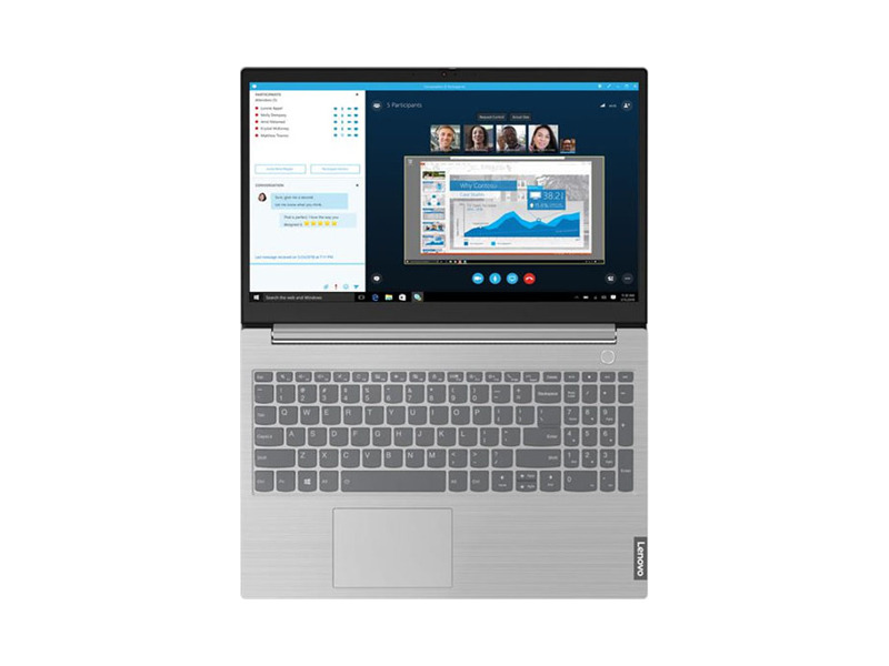 20SM002LRU Ноутбук Lenovo Thinkbook 15-IIL 15.6'' FHD (1920x1080) IPS AG 250N, I3-1005G1, 8GB DDR4 2666, 256GB SSD M.2, Intel UHD, NoWWAN, WiFi, BT, FPR, TPM, 3Cell 45Wh, Win 10 Pro, 1YR C.I, Mineral Grey, 1, 7 kg