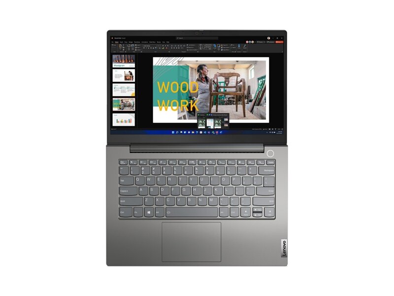21DH00AKAU  Ноутбук Lenovo ThinkBook 14 G4 14'' FHD IPS 5-1235U 16GB 512GB SSD Intel Graphics FP Backlit Keys W11 Pro (OS:ENG; Keyb:ENG, Powercord:US) 3