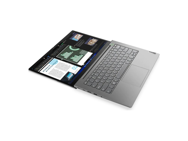 21DH00GGRU  Ноутбук Lenovo ThinkBook 14 G4 IAP Core i5-1235U/ 8Gb/ SSD256Gb/ 14.0''/ IPS/ FHD/ noOS/ grey (21DH00GGRU) 1