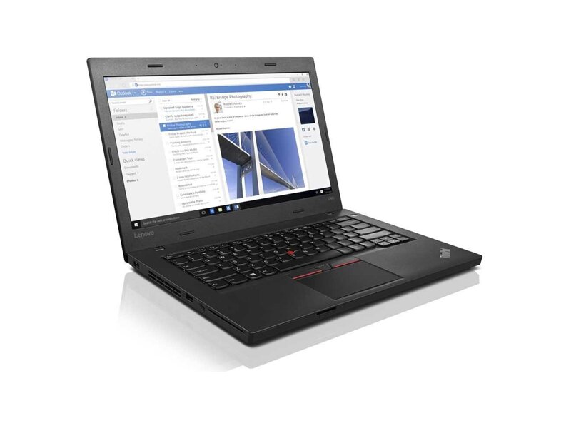 20FUS06K00  ноутбук Lenovo ThinkPad L460 14''HD(1366x768), i5-6200U(2, 3 GHz), 8Gb, 1TB / 5400, HD Graphics 520, WiFi, BT, WWAN ready, 6cell, Cam, Win10Pro, 1y c.y., 1, 92 kg (RUB)