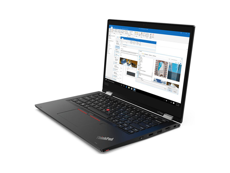 20R5000KRT  Ноутбук Lenovo ThinkPad L13 Yoga 13.3'' FHD (1920x1080) GL IPS, I7-10510U, 16GB DDR4, 512GB SSD M.2., UHD Graphics, NoWWAN, NoODD, WiFi, BT, TPM, FPR, 720P Cam IR&HD, Win 10 Pro, 1YR Carry in, Black, 1.56 kg