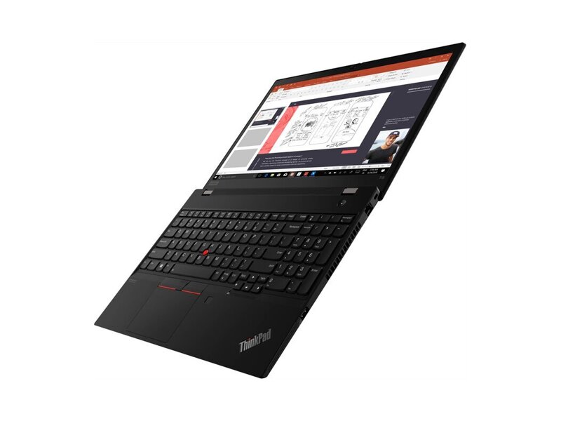20S6000SRT  Ноутбук Lenovo ThinkPad T15 G1 T Core i5 10210U/ 8Gb/ SSD256Gb/ Intel UHD Graphics/ 15.6''/ IPS/ FHD (1920x1080)/ Windows 10 Professional 64/ black/ WiFi/ BT/ Cam 1
