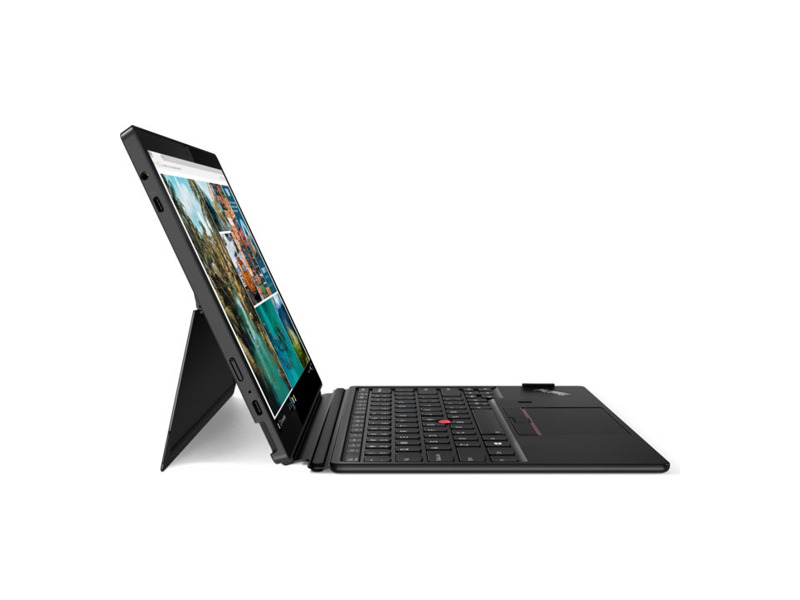 20UW0006RT  Ноутбук Lenovo ThinkPad X12 Detachable G1 T Core i7-1160G7/ 16Gb/ SSD512Gb/ Intel Iris Xe graphics/ 12.3''/ IPS/ Touch/ FHD+ (1920x1280)/ Windows 10 Professional 64/ black/ WiFi/ BT/ Cam 2