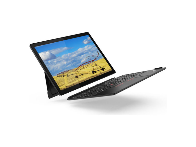 20UW000MRT  Ноутбук Lenovo ThinkPad X12 Detachable G1 T Core-i5 1130G7/ 8Gb/ SSD256Gb/ Intel Iris Xe graphics/ 12.3''/ IPS/ Touch/ FHD+ (1920x1280)/ Windows 10 Professional 64/ black/ WiFi/ BT/ Cam 2