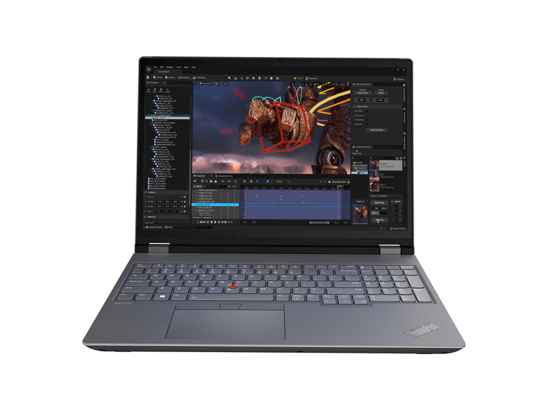 21FA0050US  Ноутбук Lenovo ThinkPad P16 G2/ 16''/ Intel i7-14700HX/ 32GB/ 1TB SSD/ NVIDIA RTX 1000/ Intel® Wi-Fi/ BT/ Cam/ Win 11 Pro/ Black/ (3840 x 2400)/ 3xUSB/ 2xThunderbolt 4/ HDMI