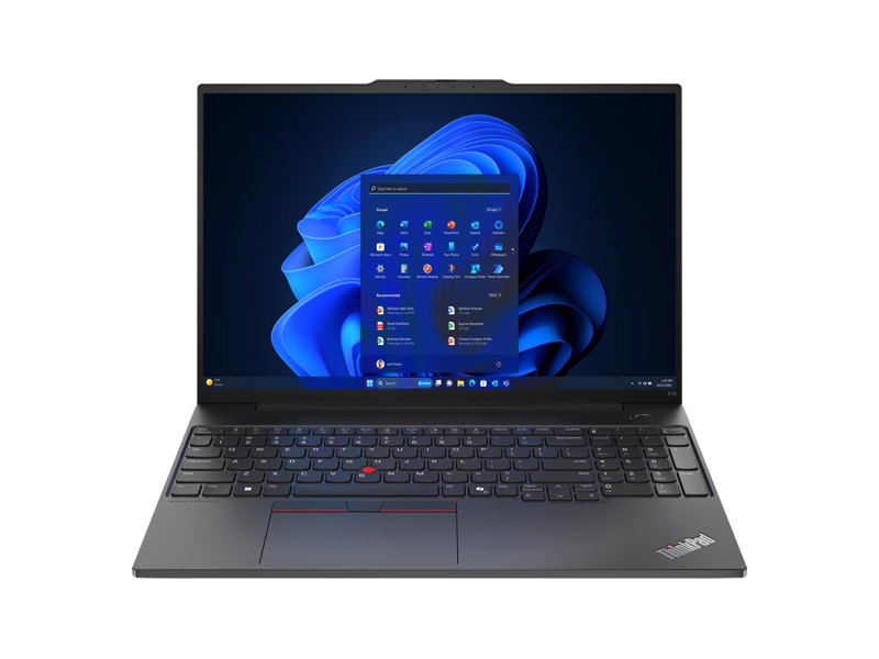 21M5S0J500  Ноутбук Lenovo ThinkPad E16 G2/ 16''/ AMD Ryzen 5 7535HS/ 16GB/ 512GB SSD/ AMD Radeon/ (1920x1200)/ DOS/ Wi-Fi/ BT/ CAM/ USB/ 2xUSB-C/ HDMI/ RJ45