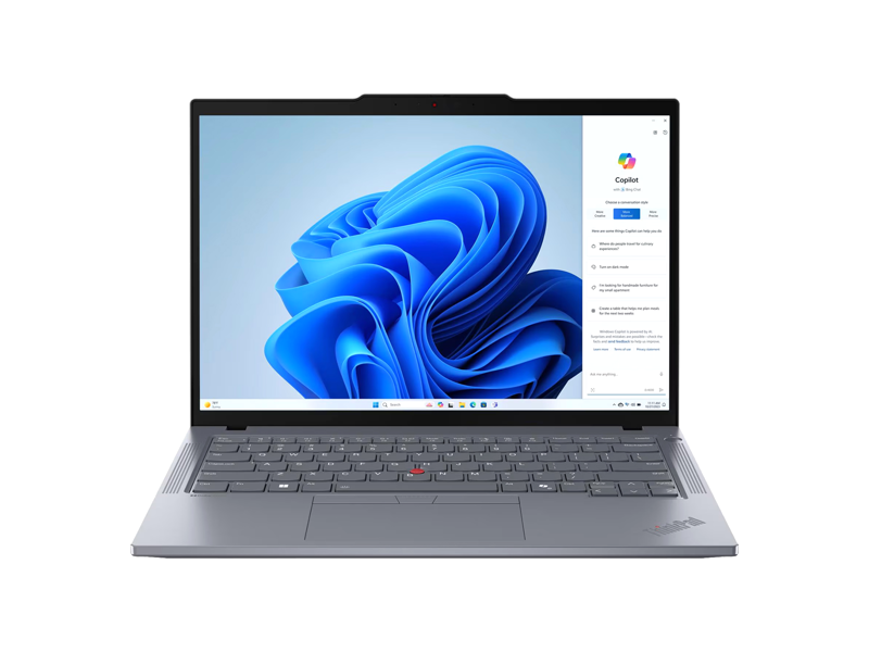 21MC000NUS  Ноутбук Lenovo ThinkPad T14 G5/ 14''/ AMD Ryzen 5 PRO 8540U/ 16GB/ 256GB SSD/ AMD Radeon 740M/ (1920x1200)/ Win11Pro/ grey/ Wi-Fi/ BT/ CAM/ Thunderbolt/ 2xUSB/ USB-C/ HDMI/ RJ45