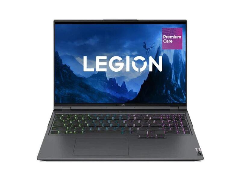82RF00M1RM  Ноутбук Lenovo Legion 5 PRO 16IAH7H 16'' 2560x1600 Intel Core i7-12700H RAM 16Гб SSD 1Тб RTX 3070 8Гб ENG/ RUS без ОС Storm Grey 2.49 кг 82RF00M1RM