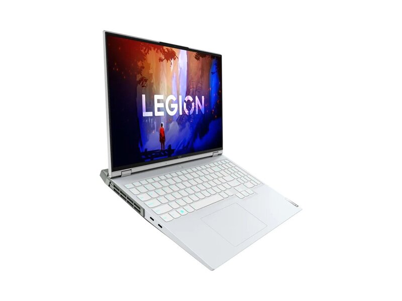 82RG000URU  Ноутбук Lenovo Legion 5 Pro 16ARH7H 16''(1920x1200 IPS)/ AMD Ryzen 5 6600H(3.3Ghz)/ 16384Mb/ 1024SSDGb/ noDVD/ Ext:nVidia GeForce RTX3060(6144Mb)/ Cam/ BT/ WiFi/ 80WHr/ 2.49kg/ glacier white/ Win11Home + 300W, RU kbd