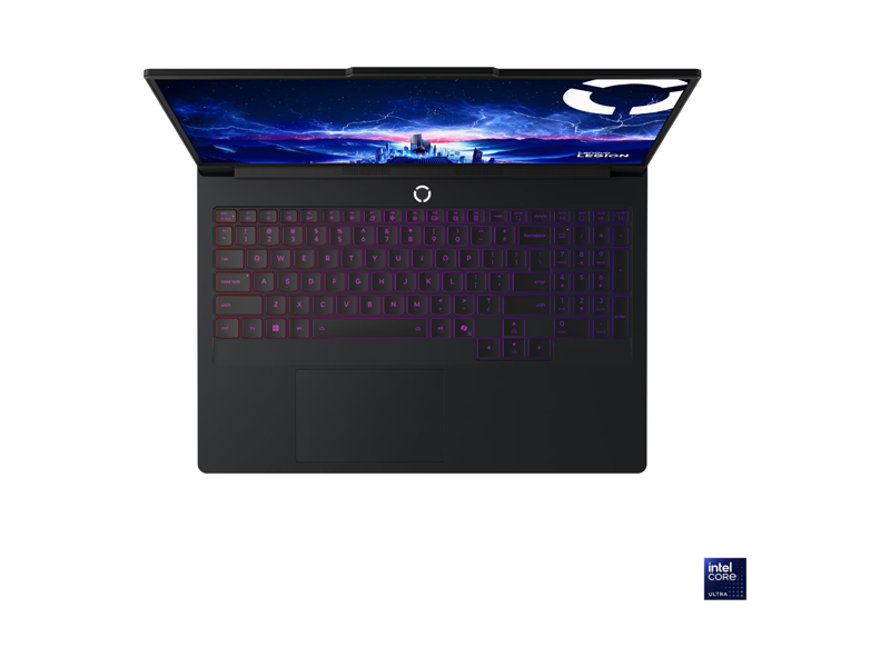 83F50024RK  Ноутбук Lenovo Legion Pro 7 16IAX10H/ 16''/ Intel Core Ultra 9 275HX/ 64GB/ 1TB SSD/ NVIDIA GeForce RTX 5090 24GB/ (2560x1600)/ Win11Home/ eclipse black/ Wi-Fi/ BT/ CAM/ Thunderbolt/ 3xUSB/ USB-C/ HDMI/ RJ45 3