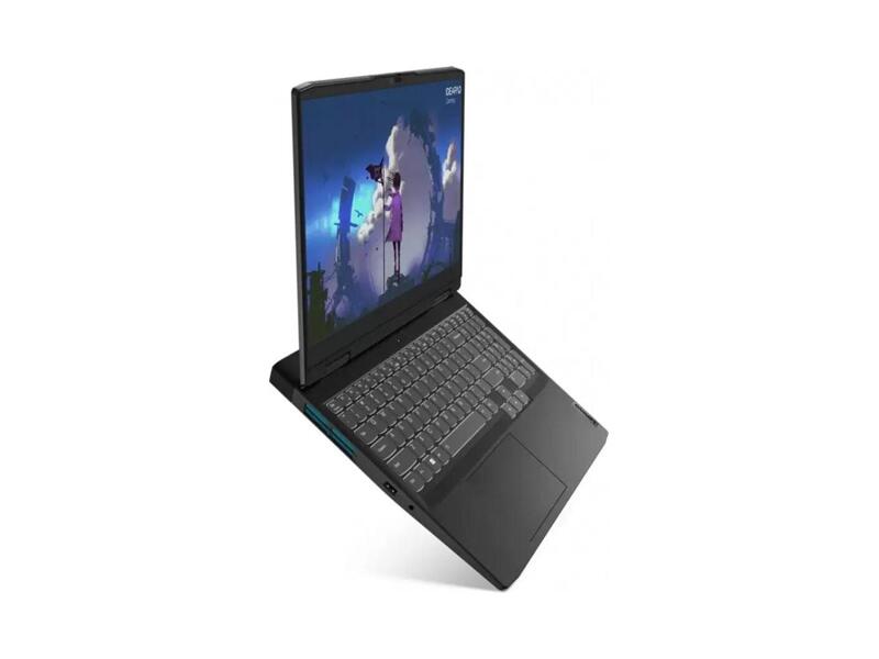 82SA0080RM  Ноутбук Lenovo IdeaPad Gaming 3 16IAH7 16'' Intel Core i5-12450H RAM 16Гб SSD 512Гб RTX 3060 6Гб ENG/ RUS без ОС Onyx Grey 2.6 кг 82SA0080RM