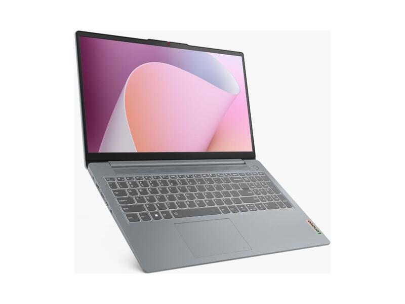 82XM00JVRK  Ноутбук Lenovo IdeaPad 3 Slim 3 15ABR8/ 15.6'' / AMD Ryzen 7 7730U/ 16GB/ 512GB SSD/ AMD Radeon Graphics/ 1920x1080/ DOS/ серый/ Wi-Fi/ BT/ Cam/ 4xUSB/ HDMI