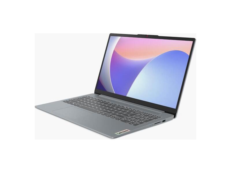 83EM00FQPS  Ноутбук LENOVO IdeaPad 3 Slim 15IRH8 15.6'' 1920x1080/ Intel Core i5-13420H/ 16GB/ 512GB SSD/ Intel UHD Graphics/ DOS/ Arctic Grey/ Wi-Fi/ BT/ 3xUSB/ HDMI
