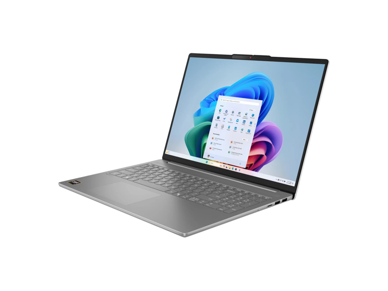 83HY000RRK  Ноутбук Lenovo IdeaPad Slim 5 16AKP10/ 16''/ AMD Ryzen AI 7 350/ 16GB/ 512GB SSD/ AMD Radeon 860M/ (2880x1800)/ DOS/ luna grey/ Wi-Fi/ BT/ CAM/ 2xUSB/ 2xUSB-C/ HDMI