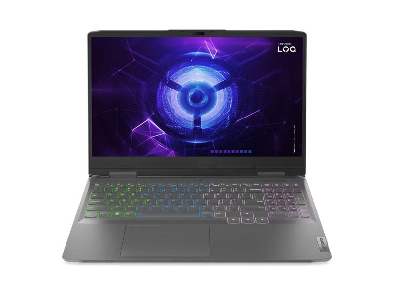 82XV00KCRK Ноутбук Lenovo LOQ 15IRH8/ 15.6''/ Intel Core i7 13620H/ 16GB/ 512GB SSD/ NVIDIA GeForce RTX4060 8GB/ (1920x1080)/ DOS/ grey/ Wi-Fi/ BTCAM/ 3xUSB/ HDMI/ RJ45