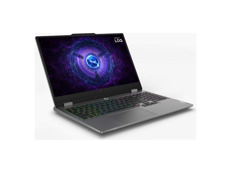 83DV00NJRK  Ноутбук Lenovo LOQ 15IRX9 / 15.6'' / Intel Corei7 13650HX/ 16GB/ 1TB SSD/ FHD/ GeForce RTX 4060/ noOS/ grey/ Wi-Fi/ BT/ Cam/ 2xUSB/ HDMI/ RJ45