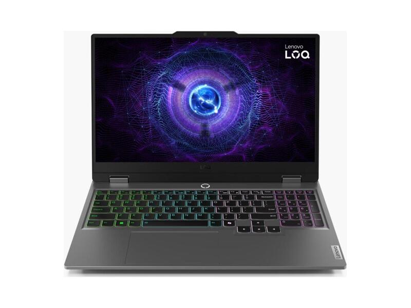 83GS005NRK Ноутбук Lenovo LOQ 15IAX9 / 15.6'' / Intel Core i5 12450HX/ 16GB/ 512GB SSD/ RTX 3050 / 1920x1080/ DOS/ серый/ Wi-Fi/ BT/ Cam/ 4xUSB/ HDMI/ RJ45