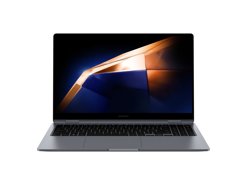 NP750QGK-LG2IN  Ноутбук Samsung Galaxy Book4 360 15'' (1920x1080 AMOLED)/ Touch/ Intel Core 7 150U(1.8Ghz)/ 16384Mb/ 512PCISSDGb/ noDVD/ Int:Intel® Graphics/ Cam/ BT/ WiFi/ 68WHr/ 1.16kg/ Gray/ Win11Home + Eng kbd 3 pin