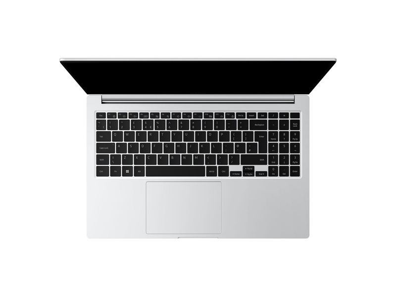 NP750XGK-LS2IN  Ноутбук Samsung Galaxy Book4 15.6'' (1920x1080 IPS (матовый))/ Intel Core 5 120U(1.4Ghz)/ 16384Mb/ 512PCISSDGb/ noDVD/ Int:Intel® Graphics/ Cam/ BT/ WiFi/ 54WHr/ 1.55kg/ Silver/ Win11Home + Eng kbd 3 pin 1