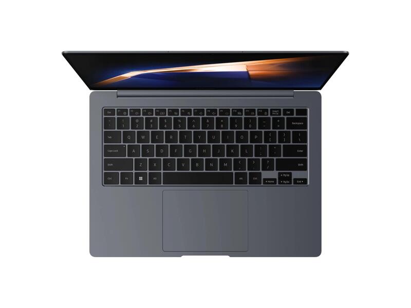 NP940XGK-KG2IN  Ноутбук Samsung Galaxy Book 4 Pro NP940 Core Ultra 7 155H 16Gb SSD512Gb Intel Arc 14'' AMOLED Touch 3K (2880x1800) Windows 11 Professional Multi Language grey WiFi BT Cam (NP940XGK-KG2IN) 1